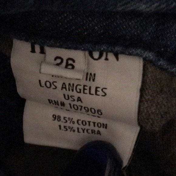 Hudson Boot Cut Blue Jeans Size 26 - Picture 12 of 14